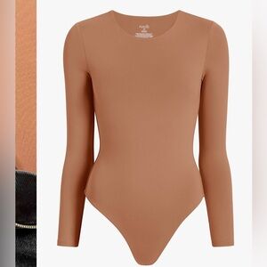 Nuuds Long Sleeve Crewneck Bodysuit